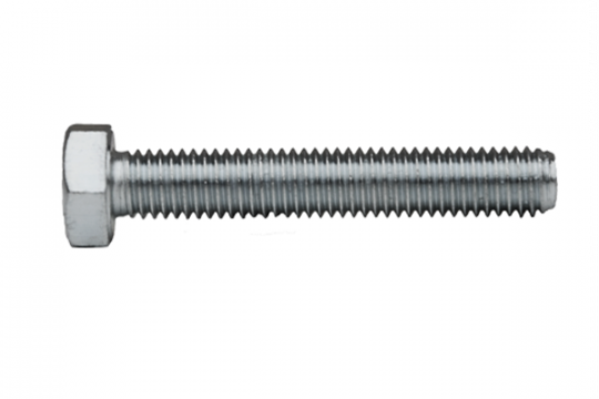 Screw DIN933 M8x20 Zn, hexagonal head 