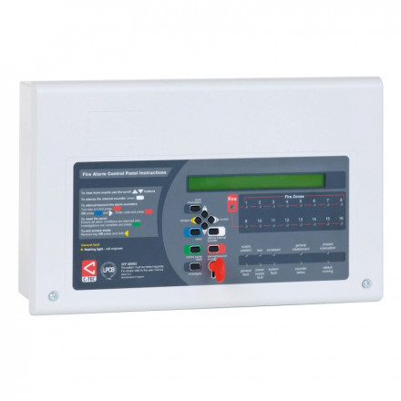 XFP501E/CA 1 loop CAST address control panel, 16 zones, 255 devices per loop 