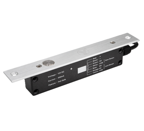 YB-200IP Flush Mount Electromagnetic Bolt Lock, DC 12V, IP66 