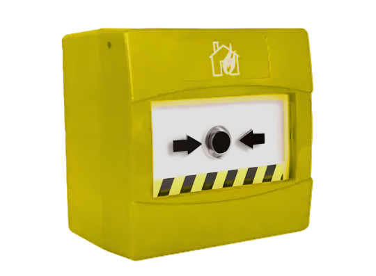 CA470Y CAST Yellow Manual Call Point, Universal Mounting 