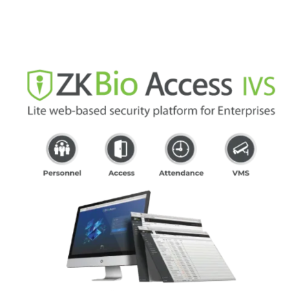 ZKBioAccess Software, up to 10 doors, 2000 users, ZKTeco 