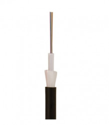Optical SM cable 4 fibers, 9/125, for outdoor work  