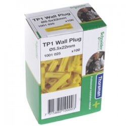 1001025 pin TP 5.5x22 for wood screws, 100 pcs.  