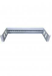 19" 1U panel with DIN rail  