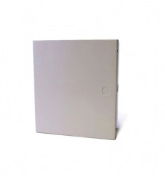 Metal box, with tamper contact, 280 x 290 x 80mm., gray, DSC  