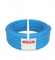 2x1,50mm² + 2x1,00mm² shielded, blue, Parksol cable in 100m  