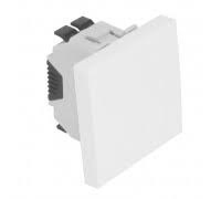 SINGLE POLE SWITCH - 2 MOD MATTE WHITE  