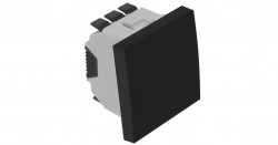 INTERMEDIATE SWITCH - 2 MOD MATTE BLACK  