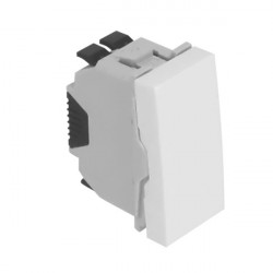 TWO-WAY SWITCH - 1 MOD MATTE WHITE  