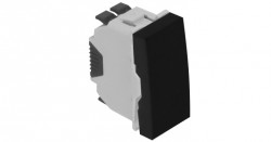 TWO-WAY SWITCH - 1 MOD MATTE BLACK  