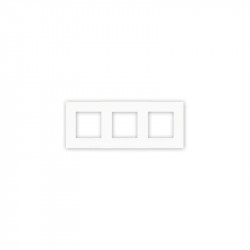 45930 TBR Q45 Triple frame, white  