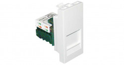 MOD W/1 RJ45 CAT.5E UTP CONNECT-1 MOD WHITE  