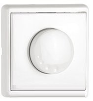 ELECTR DIMMER/TWO-WAY SWITCH 320W R, C WHITE  