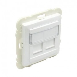 50450 SBR RJ45 Double socket, white  