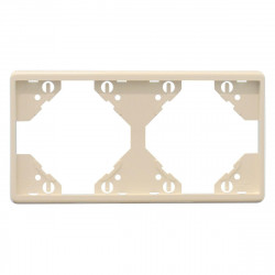DOUBLE HORIZONTAL FRAME IVORY  
