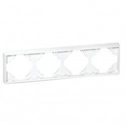 50941 TBM Quad frame, horizontal, matt white  