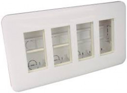 70252 CMF Telephone jack, 4-wire, sand color  