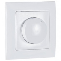 ELECTR DIMMER/TWO-WAY SWITCH 320W R, C WHITE  