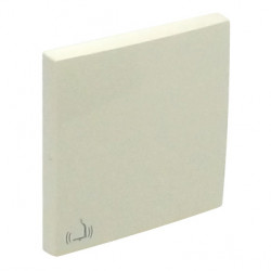 ROCKER F/SWITCHES W/BELL SYMBOL IVORY  