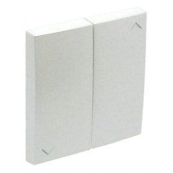 ROCKERS F/VENETIAN PUSH-BUTTONS WHITE  