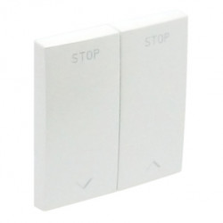 ROCKERS F/VENETIAN SWITCH WHITE  