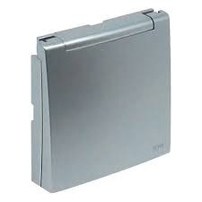 C.PLAT F/SKO SOCK W/SAF & HINGED LID(IP44) AL  