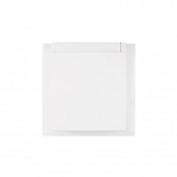 C.PLAT F/SKO SOCK W/SAF & HINGED LID(IP44 )GR  