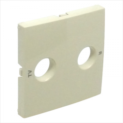90687 TMF R TV-DAT COVER, IVORY  