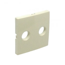 C.PLAT F/SCREW TERM LOUDSPEAKER SOCKET IVORY  