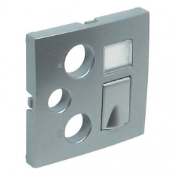 COV F/R-TV-SAT-RJ45/R-TV-SAT-RJ45-FO MULT SOC  