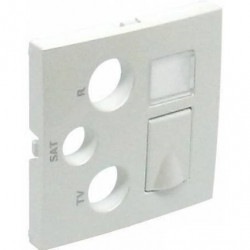 COV F/R-TV-SAT-RJ45/R-TV-SAT-RJ45-FO MULT SOC  