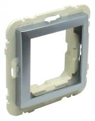 UNIV COVER RING/ADAPT F/45X45 MOD ALUMINIUM  