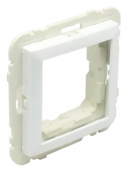 UNIV COVER RING/ADAPT F/45X45 MOD WHITE  