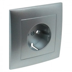 MONOBL COVER F/EARTH SOCKET (SKO TYPE) ALUMIN  