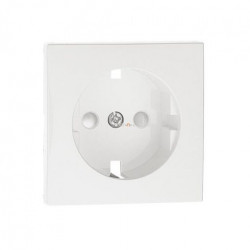 MONOBL COVER F/EARTH SOCKET (SKO TYPE) WHITE  
