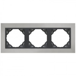 TRIPLE FRAME CHROME/GRAY  