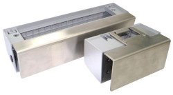 AR-1201A-UBR bar lock holder set for installation on frameless glass doors  