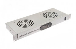 19″ dual fan unit with digital thermostat  