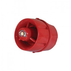 CA433A/DR/65 CAST Weatherproof Hi-Output W-2.75-9 Wall VAD c/w 100dB(A) Sounder (deep base) (IP55)  
