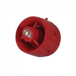  CA433A/SR CAST Hi-Output W-2.75-9 Wall VAD c/w 100dB(A) Sounder (shallow base)  