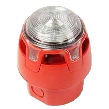 CWSS-RR-W3 outdoor siren with flash, 12-24V, IP65, EN54-23  