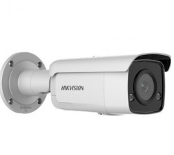 DS-2CD2T46G2-ISU/SL F2.8 4MP Bullet IP camera; AcuSense, Darkfighter; 4mm (83°); IR up to 60m,  