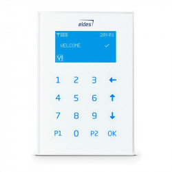 EKB2 Wired LCD Keypad, WHITE, ELDES  