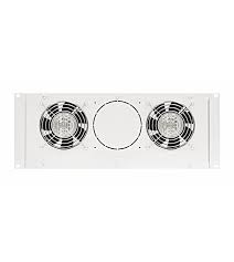 2 fan unit for 600mm deep cabinets, installed in the ceiling, gray  
