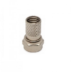 FR59 (F) connector for RG59 cable, 6 mm  