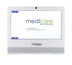 HTM4100 wireless15" Touch screen display panel, Wi-Fi ready, LAN, battery backup  