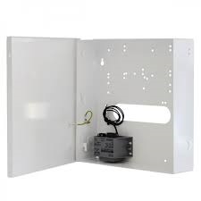 Metalinė dėžė su 45VA transformatoriumi, sabotažo kontaktu, 280 x 290 x 75mm  
