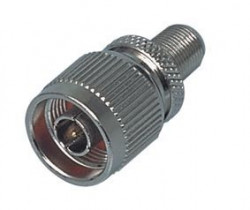 Transition N plug / SMA RP plug  