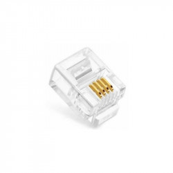 RJ11 connector for connecting 4 contacts to the phone  