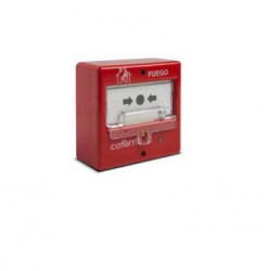 PUCAYEXTING Addressable alarm button with isolator, double action  